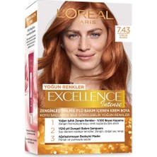 L'Oréal Paris Loreal Paris  Saç Boyası - Excellence Intense 7.43 Tarçın Bakır