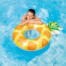 intex Ananas Şişme Simit 107X99 cm  - 56266