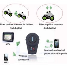 Okmore Fdc-Vb Bluetooth Interkom Motosiklet Kask Kulaklığı