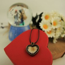 Moryconcept Kar Küresi Müzikli Işıklı & Papatya Kolye Set