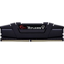 G.Skill RipjawsV Siyah DDR4-4000Mhz CL18 32GB (2X16GB) DUAL (18-22-22-42) 1.40V (F4-4000C18D-32GVK)