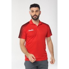 Diadora Ritim Kamp Polo T-Shirt Kırmızı