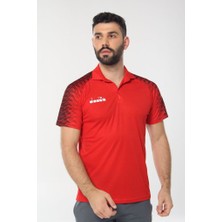 Diadora Ritim Kamp Polo T-Shirt Kırmızı