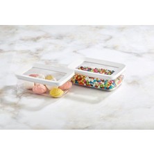 Emhouse 0,75 ml Dikdörtgen Erzak Saklama Kabı