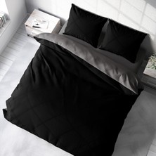 Monohome Deluxe Çift Taraflı Pamuk Ranforce Çift Kişilik Nevresim Takımı