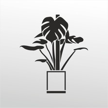 Technopa Folyo Sticker Çiçek Deseni 143