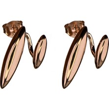 Diversity Jewelry Kadın Gümüş Rose Küpe