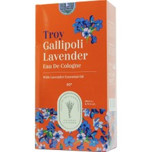 Gallipoli Lavender Lavanta Yağlı Kolonya 80 ° Cam 260 ml