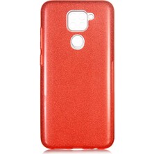 Ceponya Xiaomi Redmi Note 9 Simli Parıltılı Silikon Kılıf