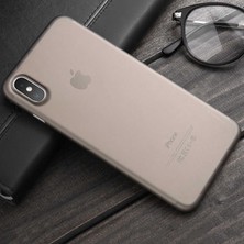 ZORE iPhone X/XS Ultra İnce Mat Kamera Çıkıntılı PP Kılıf