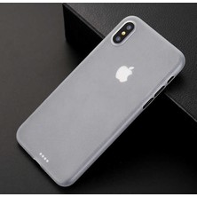 ZORE iPhone X/XS Ultra İnce Mat Kamera Çıkıntılı PP Kılıf