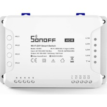 Sonoff 4ch-R3 Smart Switch 4 Kanallı Röle Kartı