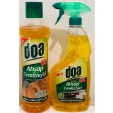 Doa Ahşap ve Parke Temizleyici 1000 ml + 750 ml Sprey