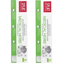 Splat Medıcal Herbs Diş Macunu 100 ml 2 Adet
