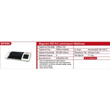 Bigpoint 595 Laminasyon Makinası A4 Bp595