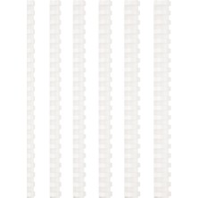 Bigpoint Plastik Spiral 8 mm Beyaz 100'lü Kutu