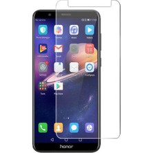 KZY Huawei Honor 7x Temperli Ekran Koruyucu Kırılmaz Cam Ekonomik 5 Adet Şeffaf