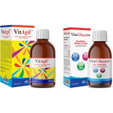 Allergo Vitagil Multivitamin-Mineral Şurup 250 ml ve Vitaglucan Beta-Glucan Vitamin Şurup 150 ml Seti