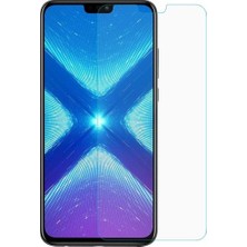 KZY Huawei Honor 8x Temperli Ekran Koruyucu Kırılmaz Cam Ekonomik 3 Adet Şeffaf