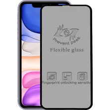 KZY Apple iPhone 11 Tam Kaplayan Seramik Nano Esnek Hayalet Ekran Koruyucu Şeffaf