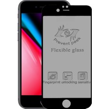 KZY Apple iPhone Se 2020 Tam Kaplayan Seramik Nano Esnek Hayalet Ekran Koruyucu Şeffaf