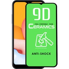 KZY Samsung Galaxy A01 Tam Kaplayan Seramik Nano Esnek Ekran Koruyucu Şeffaf