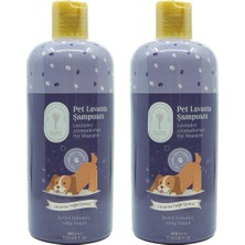 Gallipoli Lavender Lavanta Yağlı Pet Şampuanı 400 ml x 2 adet