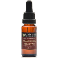 Kekikshop Anemurium Kızıl Karvakrol Kekik Yağı 20ml  Yoğun ve Koyu Anamur Kızıl Karvakrol Saf Kekik Yağı