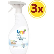 Uni Baby Beyaz Leke Çıkarıcı Sprey 500 ml (3 Adet)