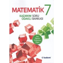 Tudem Yayınları Kazanım Odaklı 7. Sınıf Matematik Soru Bankası