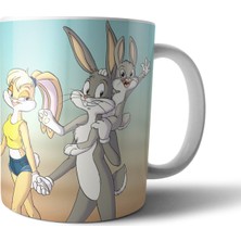 Pixxa Bugs ve Lola Bunny Kupa Bardak Model 4
