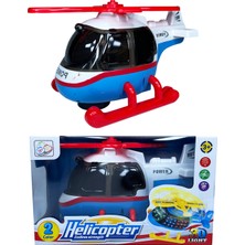 Pasifik Toys 3D Işıklı Müzikli Pilli Eğlenceli Oyuncak Helikopter