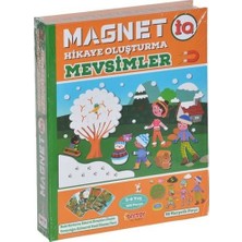 Diytoy Magnet Hikaye Oluşturma+Mevsimler + Yaratıcı Şekiller+ Eşleştir ve Öğren