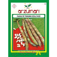 Arzuman Çilli Kız Sırık Fasülye Tohumu 50 Gram