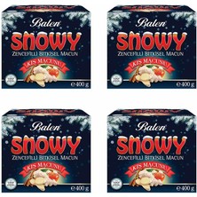 Balen Snowy Zencefilli Kış Macunu 400 gr x 4