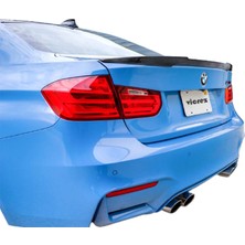 Blueoto Bmw F30 3 Serisi ( 2012-2019 )  Yarasa Bagaj Üst Spoyler Astralı Boyasız Spoiler Fiber Glass