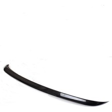 Blueoto Bmw E60 ( 2004-2010 ) Bagaj Üstü Spoyler Parlak Siyah Boyalı Spoiler Fiber Glass