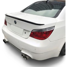 Blueoto Bmw E60 ( 2004-2010 ) Bagaj Üstü Spoyler Parlak Siyah Boyalı Spoiler Fiber Glass