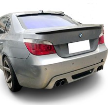 Blueoto Bmw E60 ( 2004-2010 ) Bagaj Üstü Spoyler Parlak Siyah Boyalı Spoiler Fiber Glass