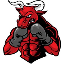 Sticker Fabrikası Boğa Sticker 00454