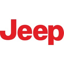 Sticker Fabrikası Jeep Logo Sticker 00597