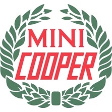 Sticker Fabrikası Mini Cooper Logo Sticker 00600