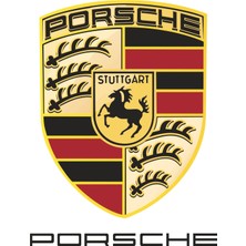 Sticker Fabrikası Porsche Logo Sticker 00603