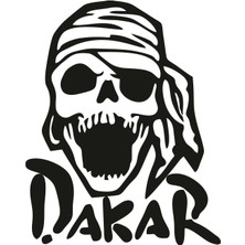 Sticker Atölyesi Dakar Kurukafa Sticker - 13030