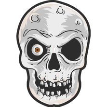 Sticker Atölyesi Kurukafa Sticker - 13036