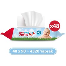 Baby Turco Islak Havlu 48X90'LI