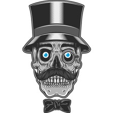 Sticker Atölyesi Papyon Kurukafa Sticker  - 13052