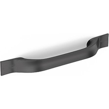 Hafele Bella Kulp Antrasit 128mm