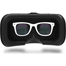 Vr Shinecon 3D Sanal Gerçeklik Gözlüğü - G06A - Önü Kapaklı Sağa Sola & Ileri Geri Ayarlanabilir Mercek (4.7" - 6.0")