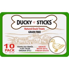 Freshy Ducky Sticks - Ördek Eti Çubukları - 10'lu Paket